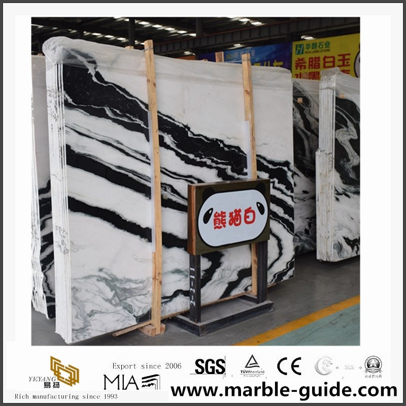 High Quality Panda White Marble Slabs with Cheap Price High Quality Panda White Marble Slabs with Cheap Price