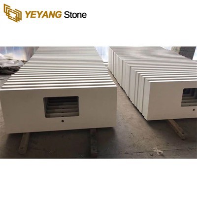 White Quartz Kopalke Vanity Tops