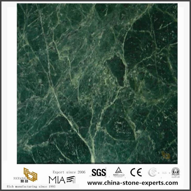 Kitajski zeleni Dondong marmorne plošče za oblikovanje tabele Hotel