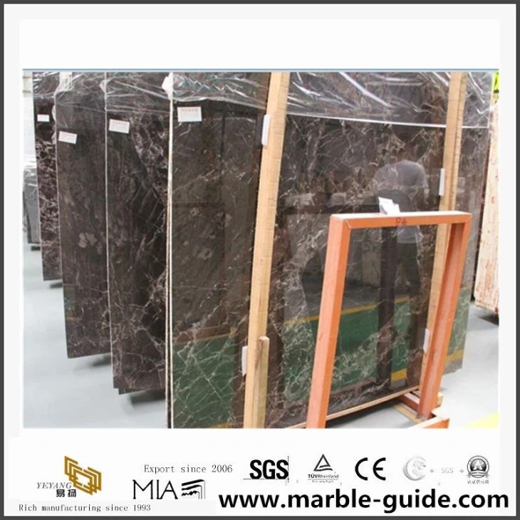Najcenejša kitajska temno rjava marmornata ploščice in plošče