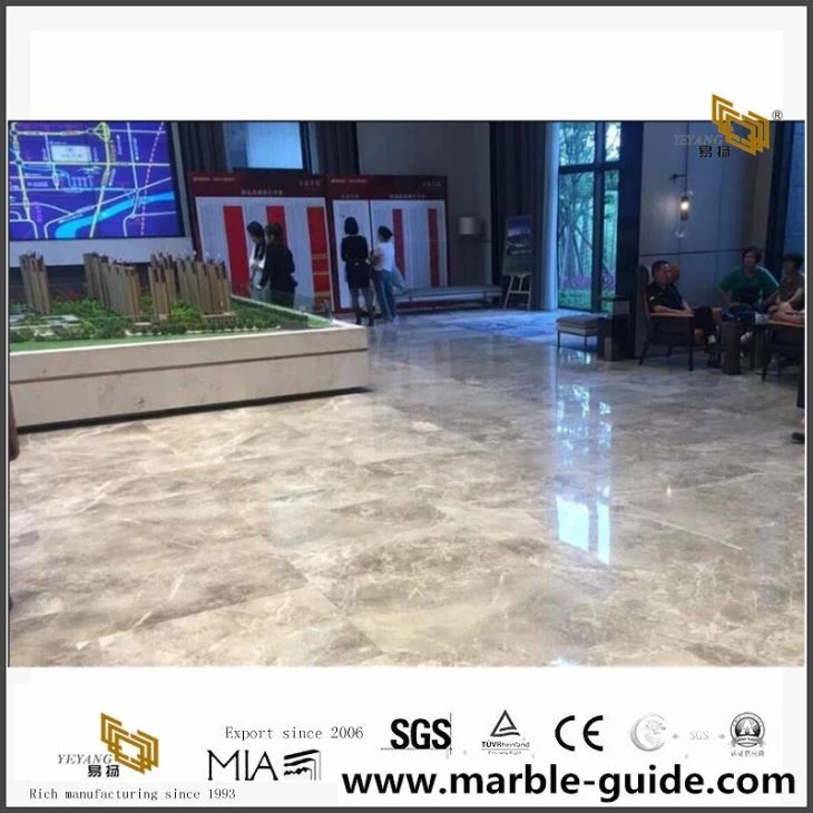 Dora Ash Cloud Marble Slab For Project