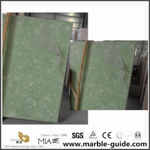 Umetne zelene marmornate plošče za projekte talnih oblog