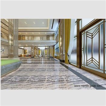 Ideje za oblikovanje marmornih tal iz zebra iz žada